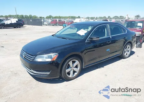 2013 Volkswagen Passat 2.5L Se from USA, damaged, VIN 1VWBH7A33DC012857
